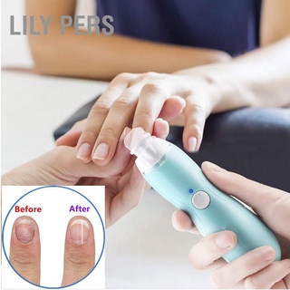 Lily Pers 9 In 1 อุปกรณ์ตะไบเล็บไฟฟ้าชาร์จ Usb สําหรับเด็กทารก