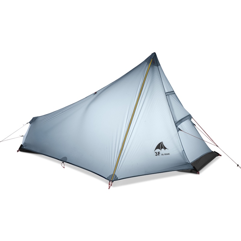 3F UL GEAR 740g Oudoor Ultralight Camping เต็นท์ 3 ซีซั่น 1 คนเดี่ยว Professional 15D ไนลอนเคลือบซิล