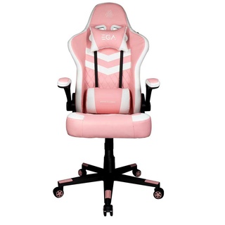 GAMING CHAIR (เก้าอี้เกมมิ่ง) EGA TYPE G2 GAMING WHITE-PINK