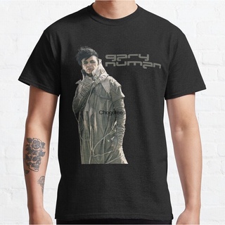 เสื้อยืดผ้าฝ้าย พิมพ์ลาย Gary Numan NNpjlo44KAajhc19 สําหรับผู้ชาย