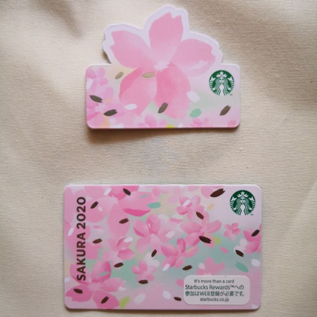 2020 Starbucks Japan Sakura Cherry Gift Card