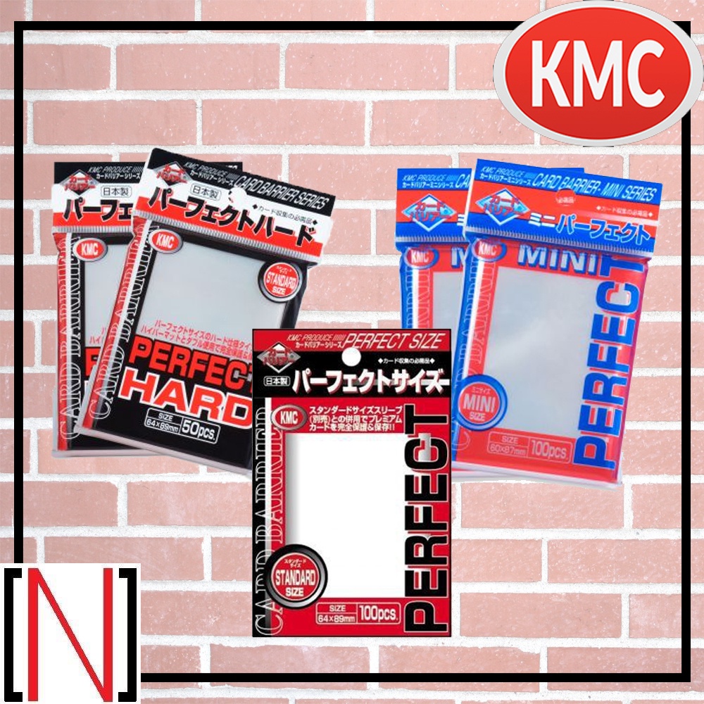 [Sleeve][ซองใส่การ์ด] ซองฟิต KMC Perfect Fit สีใส [MTG][Pokemon][FFTCG][Summoner][Fit]