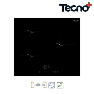 TECNOPLUS เตาแม่เหล็กไฟฟ้า 3 หัวเตา ปรับความร้อน 9 ระดับ ฟังก์ชั่น Booster ทั้ง 3 หัวเตา รุ่น TNP IDH 3060 DG BOOSTER