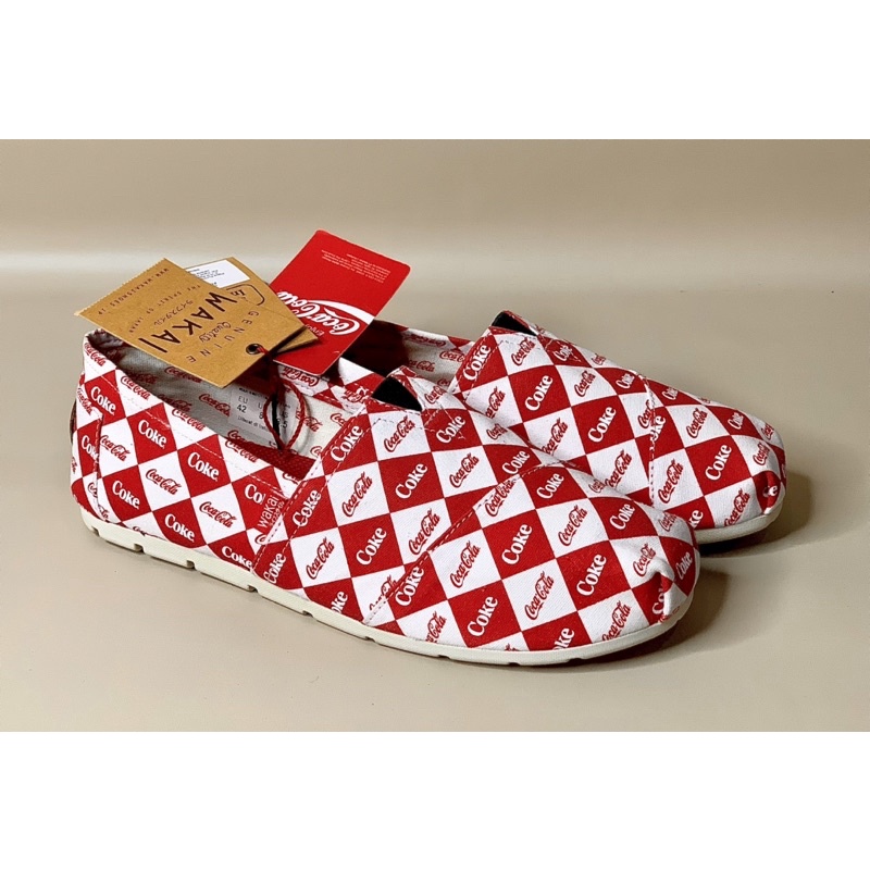 Wakai Shoes Original Edition รองเท้า Coca Cola สีแดง