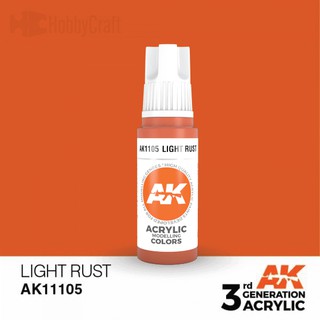 AK 3G Color Light Rust 17 ml