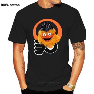 [S-5XL] เสื้อยืด พิมพ์ลาย The Head Of Mascot Gritty The Flyers สีดํา สไตล์คลาสสิก สําหรับผู้ชาย S 3 CJllkh58OKhjdb70