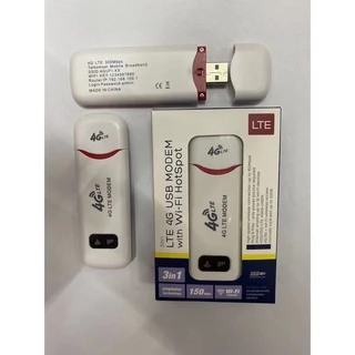 แอร์การ์ด โมบายไวไฟ ไวไฟพกพา ใส่ซิม Pocket WiFi 3G/4G/5G Mobile WIFI SIM ROUTER Lte Wifi Router 150 Mbps USB