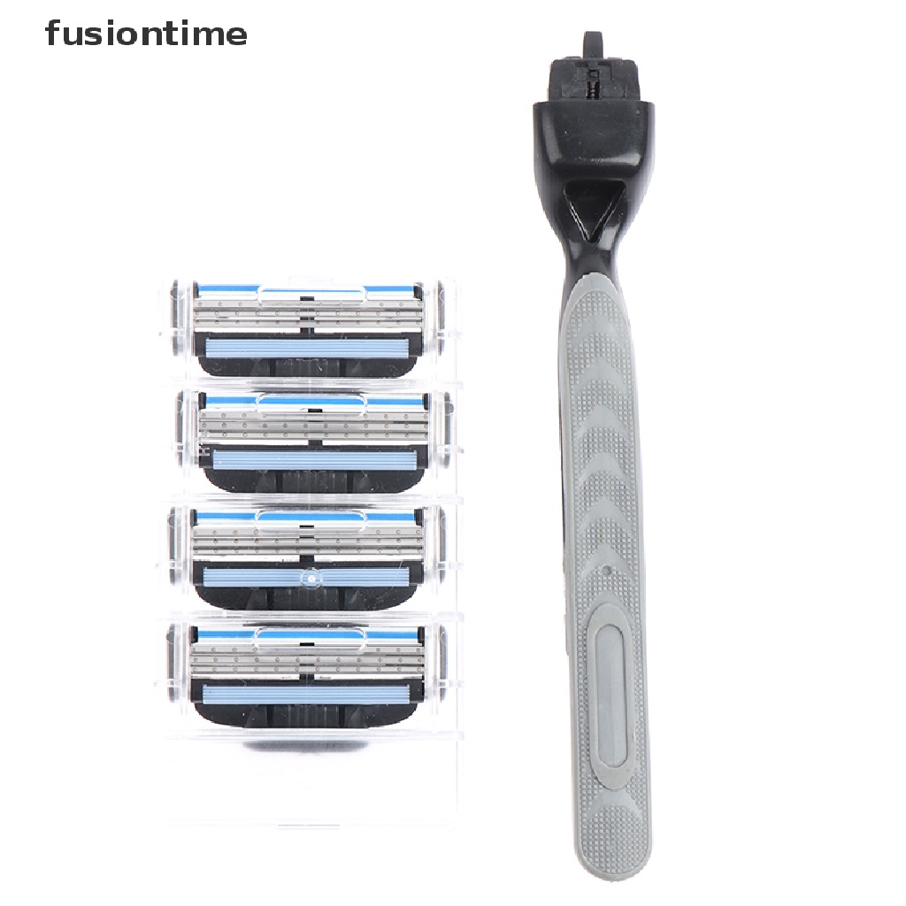 [Fusion] ใบมีดโกนหนวด 3 ชั้น พร้อมใบมีดโกน 3 ชิ้น สําหรับผู้ชาย
 #2