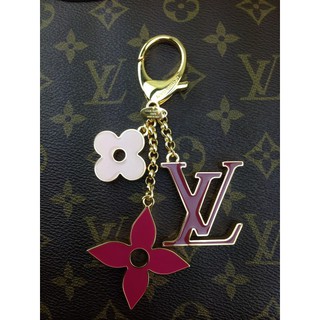 superbrandname FLEUR DE MONOGRAM BAG CHARM