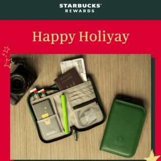 กระเป๋าใส่พาสปอร์ต Starbucks Passport Bag New Year Gift 2020