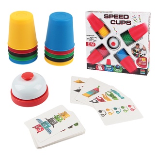 ProudNada Toys ของเล่นเด็ก ของเล่นเสริมพัฒนาการ เกมเรียงแก้ว SPEED CUPS NO.007-56