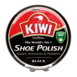 KIWI Paste 45ML BLACK ขี้ผึ้งตลับขัดรองเท้า 45 มล. KIWI สีดำ ผลิตภัณฑ์เกี่ยวกับเท้า ของใช้ส่วนตัว ผลิตภัณฑ์และของใช้ภายใ