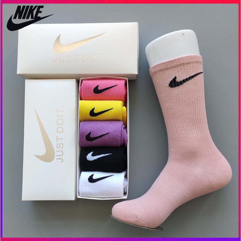 🇹🇭Nike socks, NIKE, long ankle, half-length, fashion socks, very cheap, good quality, Nike fashion s