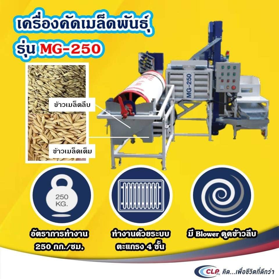 เครื่องคัดข้าว เครื่องคัดข้าวนวัตกรรมญี่ปุ่น มีประกัน1ปี MG-600s เครื่องคัดเมล็ดพันธุ์ข้าวที่ได้มาตร