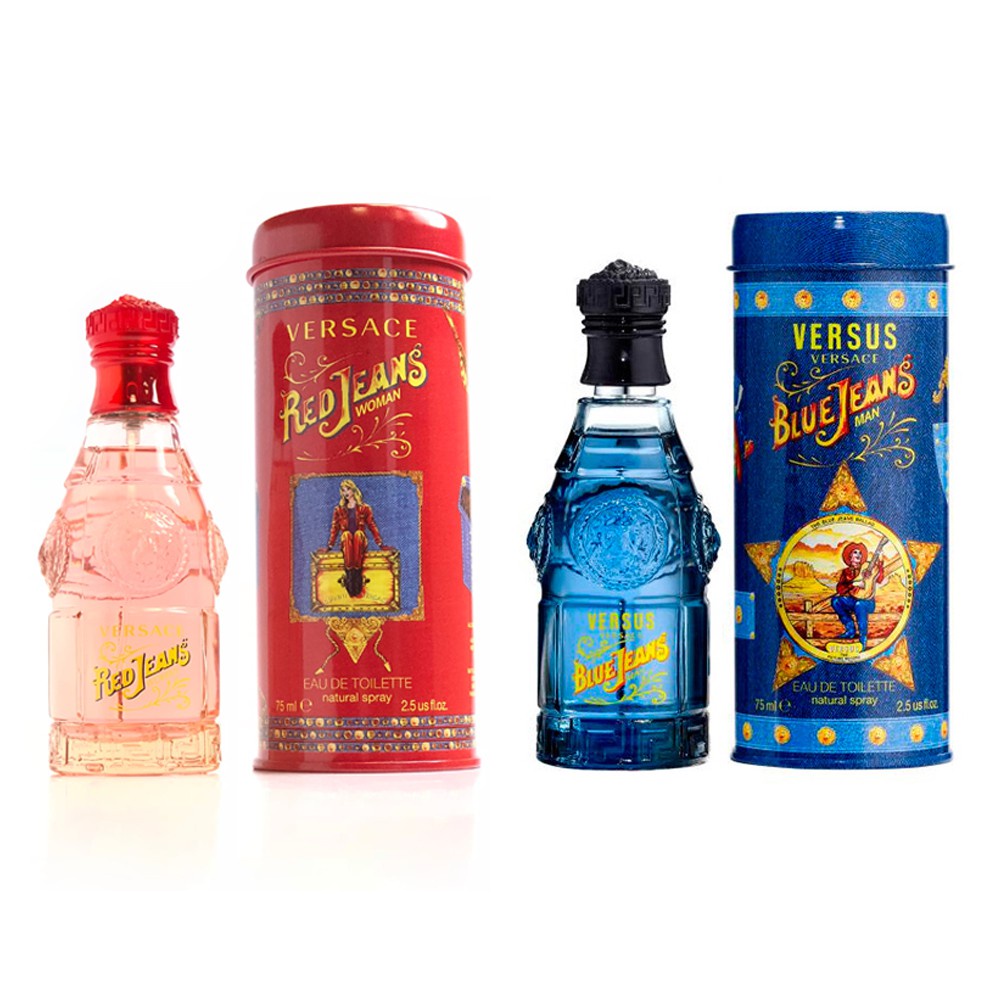 น้ำหอมในตำนาน Versace Blue Jeans / Red Jeans EDT 75 ml. พร้อมกล่อง ราคา ถูกที่สุด ดีลบีเคเค แกลเลอรีภาพที่ 3