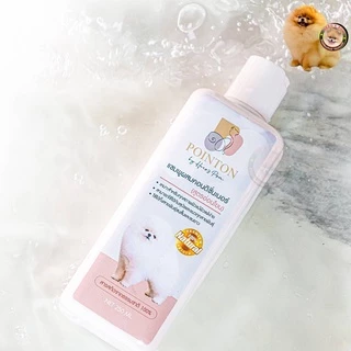 Pointon Shampoo แชมพูผสมคอนดิชั่นเนอร์ อ่อนโยนสำหรับสุนัขและแมว D