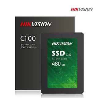 480 GB SSD (เอสเอสดี) HIKVISION C100 / R/W up to 550/435Mbps. ประกัน 3 ปี