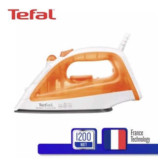 ราคาพิเศษ TEFAL เตารีดไอน้ำ (1,200 วัตต์, 180 มล.) รุ่น FV1022 มีใบรับประกัน ราคาถูก พร้อมส่ง