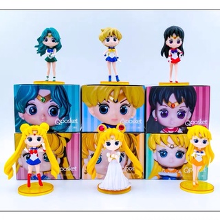 ตุ๊กตา Sailor Moon Sailor Planet Queen ขนาดมินิสําหรับตกแต่งบ้าน