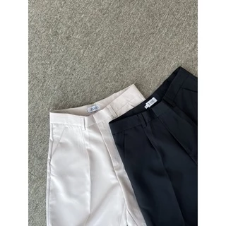 ZAMIO SIGNATURE PANTS มี4สี กางเกงสแลคเอวสูงทรงกระบอกตรง