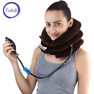 เครื่องล็อคคอ ที่ดึงคอยืดกระดุกคอ Neck Massage neck traction เพื่อบำบัดอาการปวดต้นคอ A88