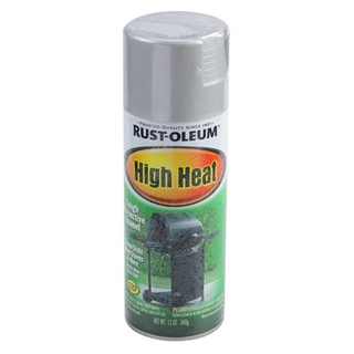 [พร้อมส่ง] HomeDoDee สีสเปรย์ทนความร้อน RUST-OLEUM เงิน 12 ออนซ์ สีสเปรย์ สีกระป๋อง สีพ่น