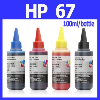 HP 67 หมึก HP67 หมึก HP67XL  หมึกเติมหมึกสำหรับ HP 1255 2724 2725 2722 2723 2752 2755 2330 2331 2332