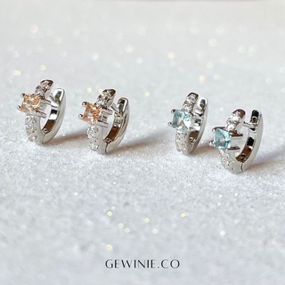 Gewinie.co - Glitter hoop earrings ต่างหูห่วง