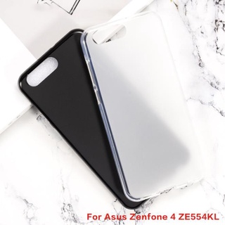 เคสโทรศัพท์ซิลิโคน TPU แบบนิ่ม สําหรับ Asus Zenfone 4 ZE554KL