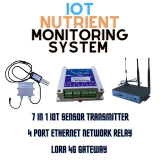 Iot ระบบตรวจสอบสารอาหารในดินและพืช แบบครบชุด