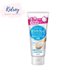 UTENA EVERISH WHITE CLAY SCRUB WASH โฟมล้างหน้าสูตรสครับ ขจัดเซลล์ผิวเก่า ให้ผิวกระจ่างใส