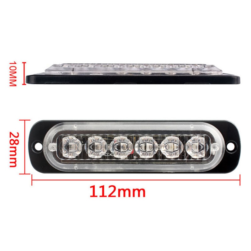 CODLED Strobe Wireless Amber Lights Stroboscopes 24LED Strobe Light Car ...