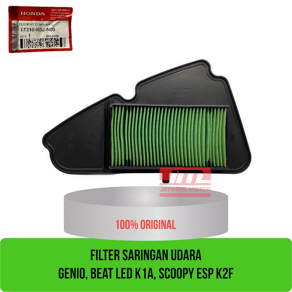 Genio beat led K1A scoopy esp K2F 17210-K0J-N00 กรองอากาศ