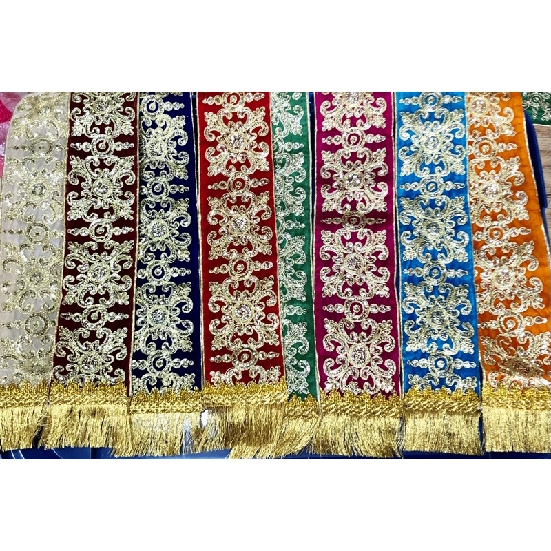 ผ้าคล้ององค์เทพ🕉️ขนาดกว้าง8cm เลือกสีได้ตามต้องการ