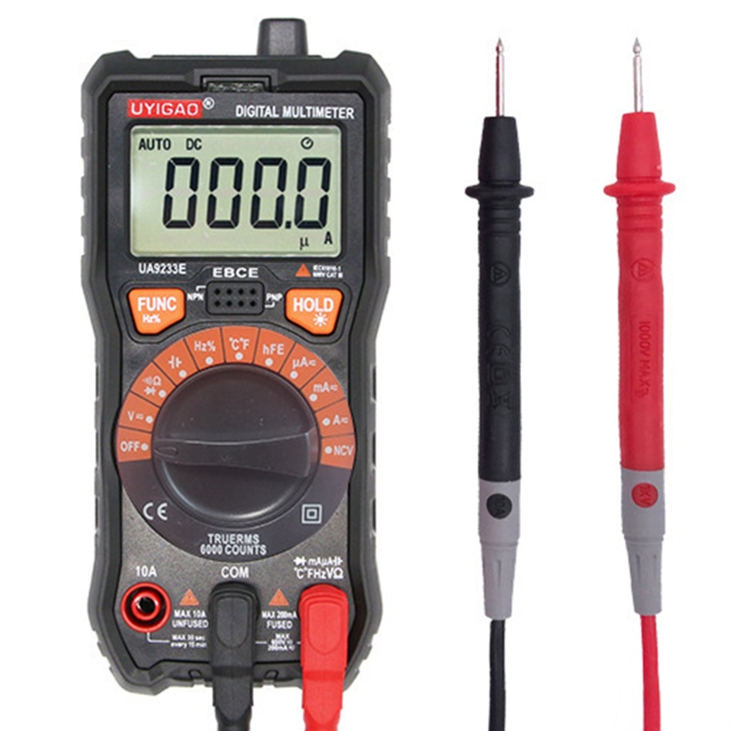 ღcom* 6000 Counts Digital Multimeter Auto-ranging Amp Voltage Tester for Electrician #8