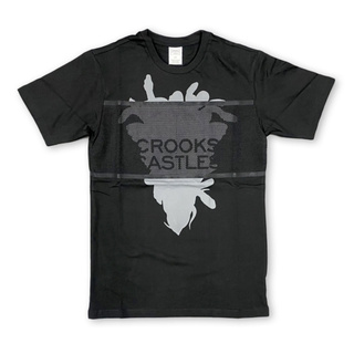 SLUM LTD - CROOKS AND CASTLES CRYPTIC MEDUSA Tee Black