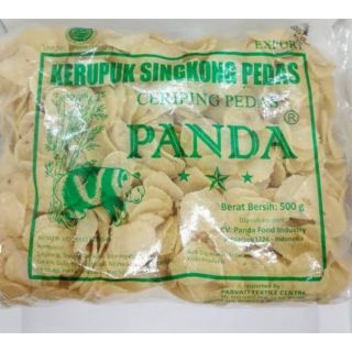 💥ข้าวเกรียบแผ่นดิบ ตราแพนด้า🐼 500กรัม