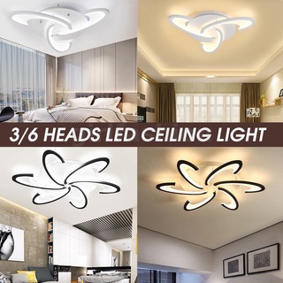 โคมไฟเพดาน Led 3/6/9 หัว สไตล์โมเดิร์น สําหรับตกแต่งห้องนอน ห้องนั่งเล่น