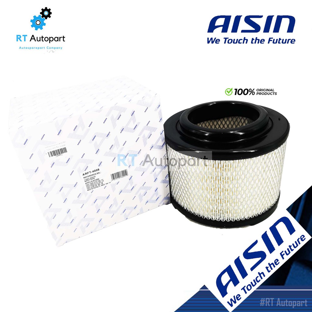 Aisin กรองอากาศ Toyota Vigo Innova Ranger Fortuner ปี03-14 Ranger BT50 2.5 ปี05-11 / กรองอากาศ  อินโนว่า