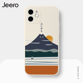 JEERO เคสไอโฟน เคสซิลิโคนนุ่มขอบเหลี่ยมกันกระแทกน่ารักตลก เค…