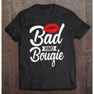 เสื้อยืด พิมพ์ลาย Bad And Bougie Melanin Poppin สีดํา ประวัติศาสตร์ เดือน 2