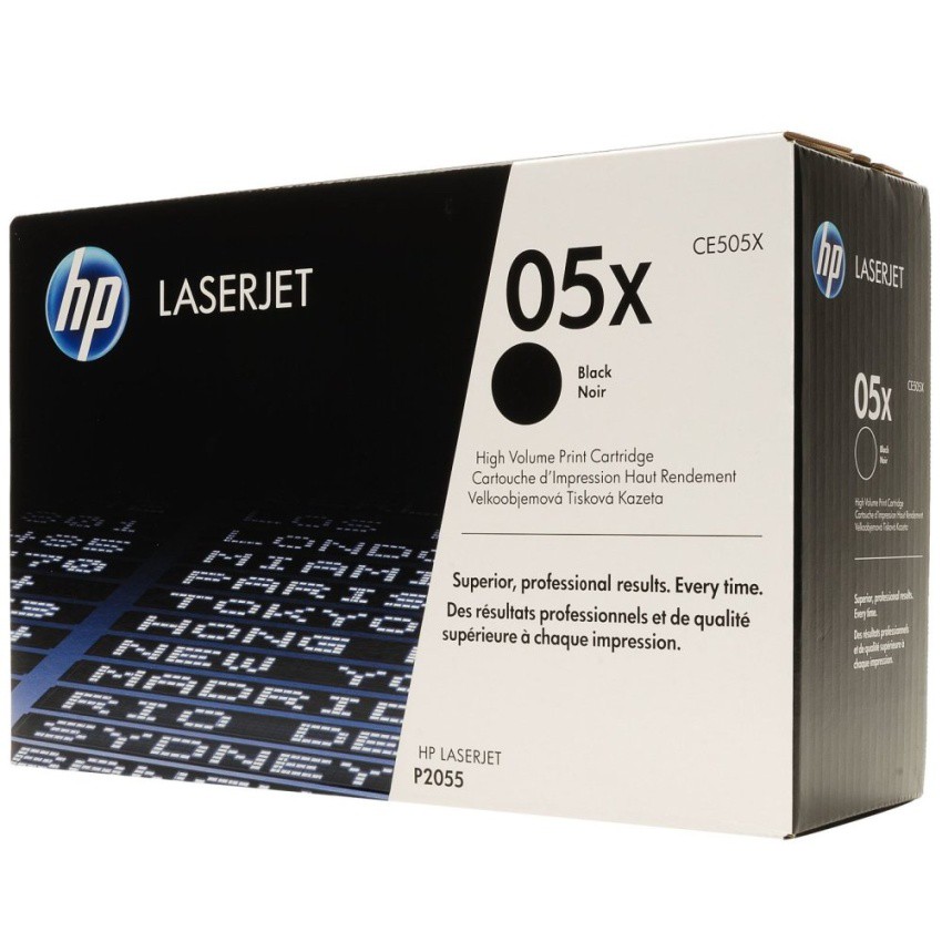 HP TONER CE505x-6500P - Black (สินค้าพร้อมส่ง)