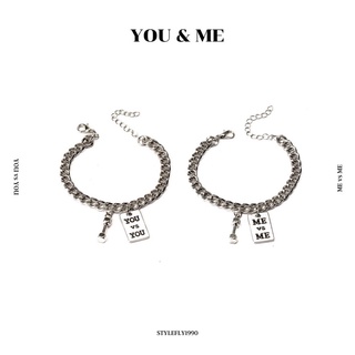 YOU &amp; ME Bracelet กำไลคู่สุดเท่