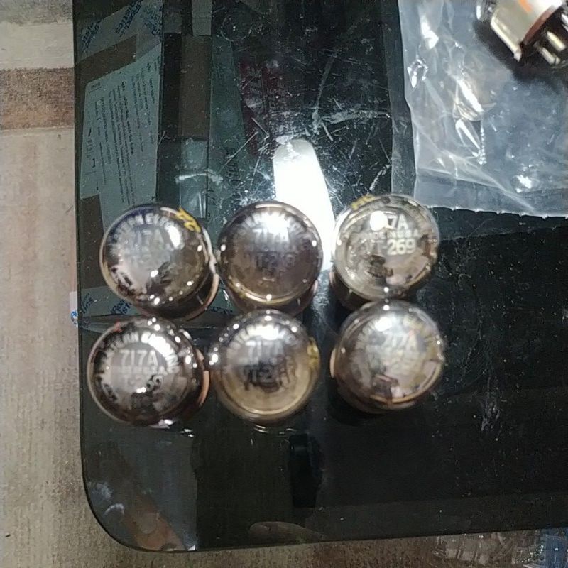 Tube Préampli Western Electric 717A NOS (New Old Stock) - Neuf D'Origine USA