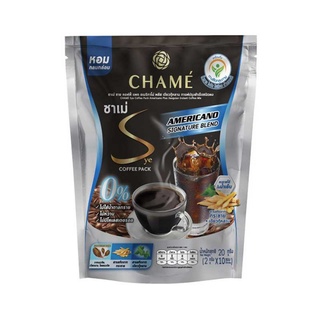 ชาเม่ ซาย คอฟฟี่ เเพค อเมริกาโน่ พลัส เจียวกู้หลาน Chame Sye Coffe Packe กาแฟสำเร็จรูปชนิดผง