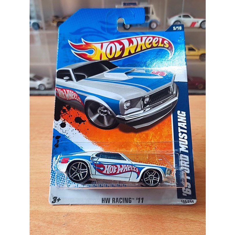 BA4059-HOTWHEELS 69 FORD MUSTANG WALMART EXCLUSIVE