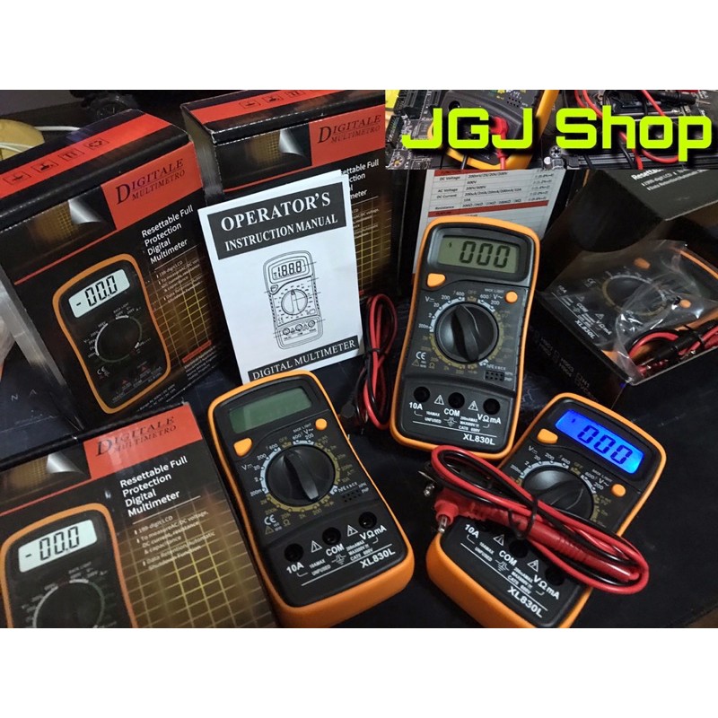 มัลติมิเตอร์ดิจิตอล Digital Multimeter XL830L รุ่นยอดนิยม