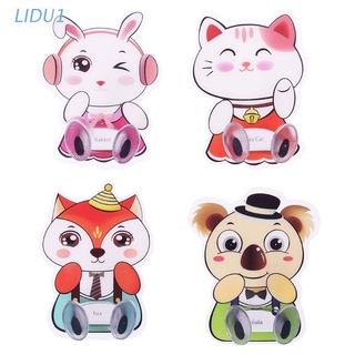 Lidu1 อุปกรณ์ตะขอแขวนปลั๊กลายการ์ตูนมัลติฟังก์ชั่น