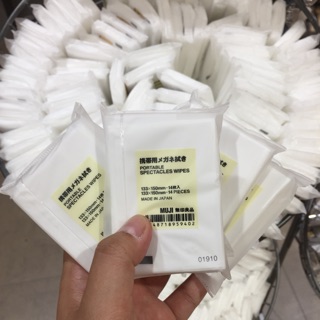 กระดาษเช็ดแว่น Muji **พร้อมส่ง**