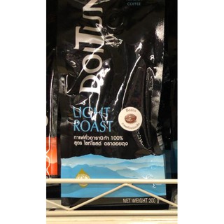 Doi Tung Light Roast 100% เมล็ดกาแฟดอยตุง  200 g